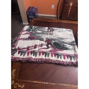 Chatham Cotton Classics 100%cotton Jacquard Throw 46”X 67”